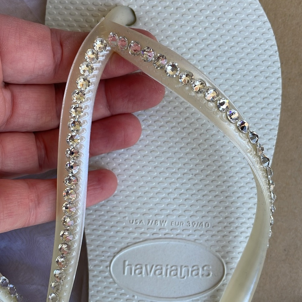 Swarovski crystal havanas US 7/8 Eur 39/40 brand new - Picture 3 of 5